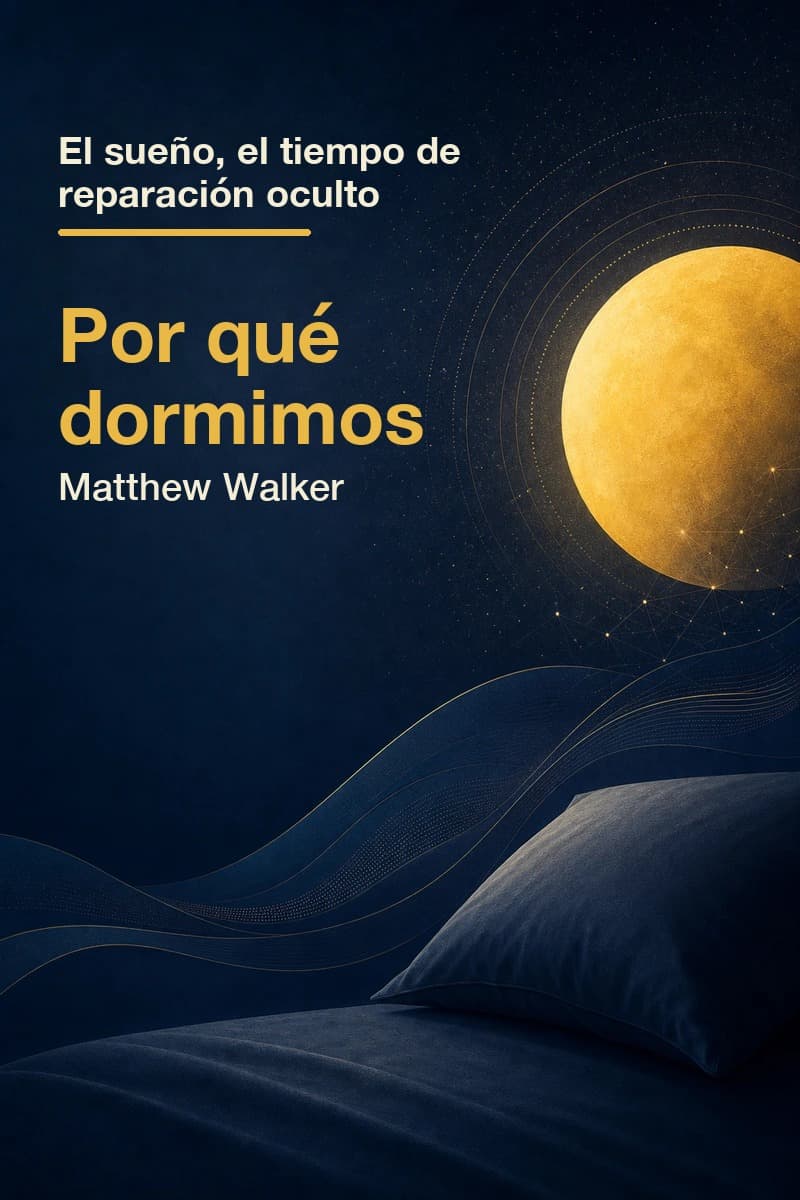 Por qué dormimos İspanyolca kitap özeti kapağı