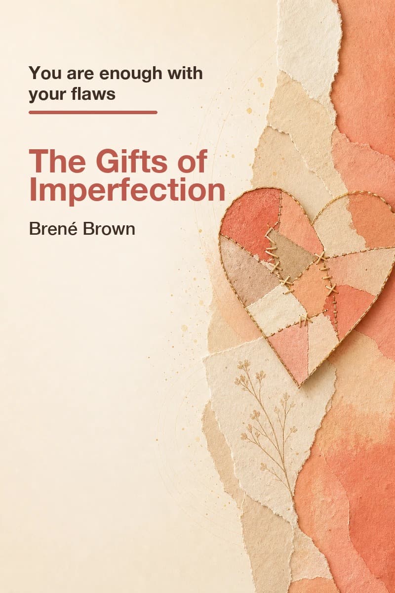 The Gifts of Imperfection İngilizce sesli kitap özeti kapağı